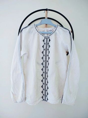 14 ans blouse tape a l'oeil