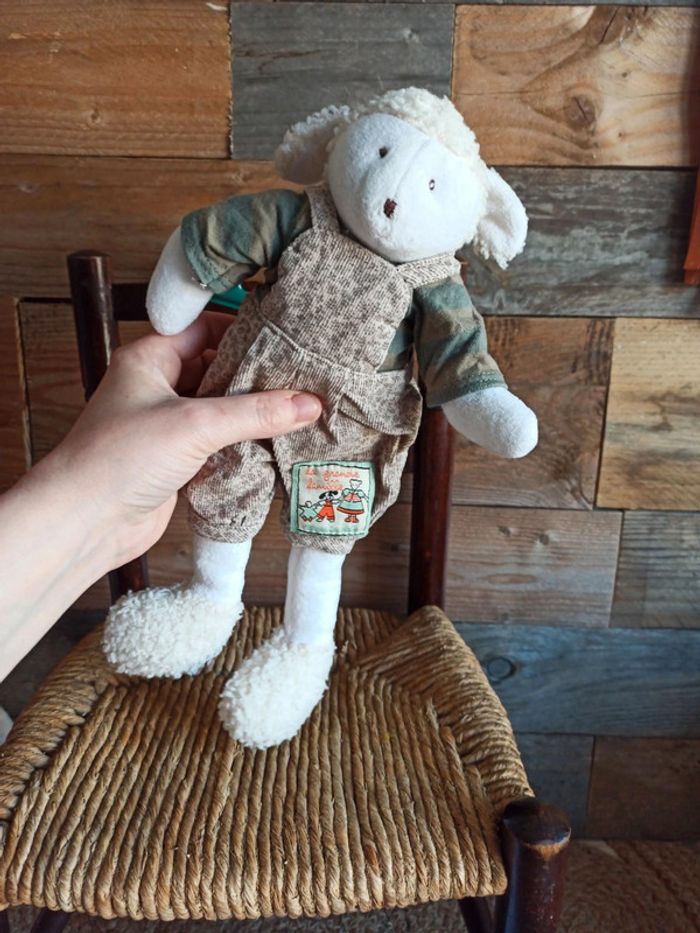 peluche Albert le mouton la grande famille moulin roty - photo numéro 5