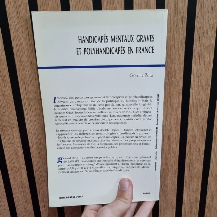 Handicapes mentaux graves et polyhandicapes en France - photo numéro 3