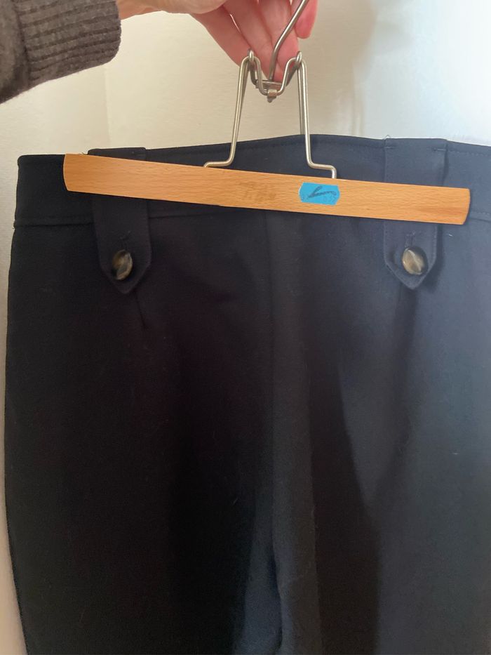 Pantalon Yves noir sezane taille 34 - photo numéro 3