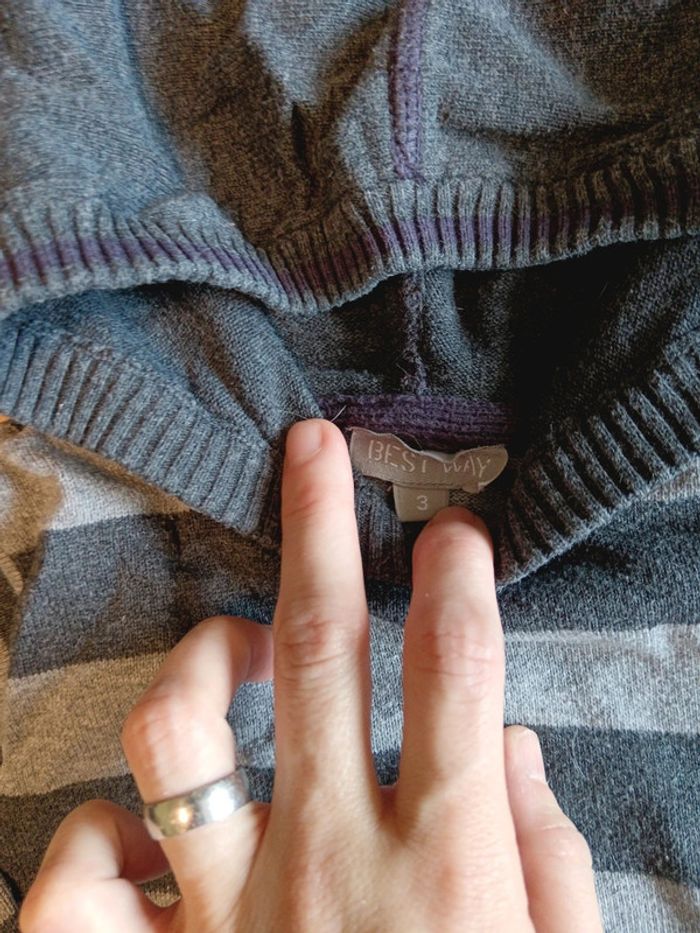 Pull léger à capuche - photo numéro 2