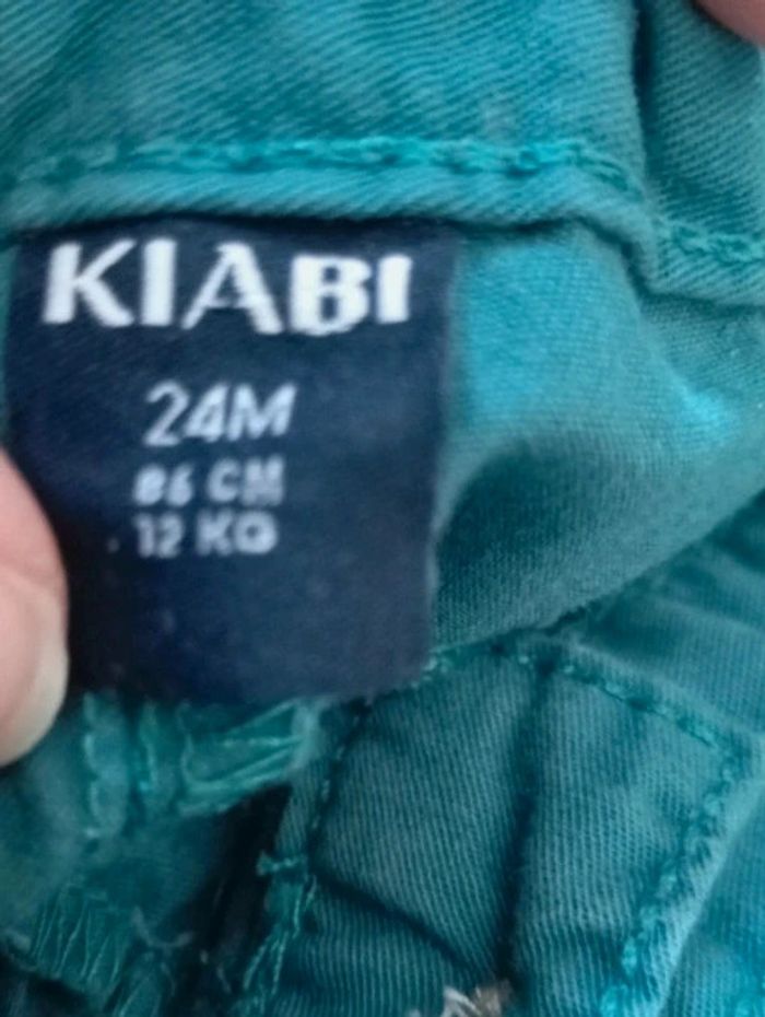 Short style chino bleu vert - photo numéro 3