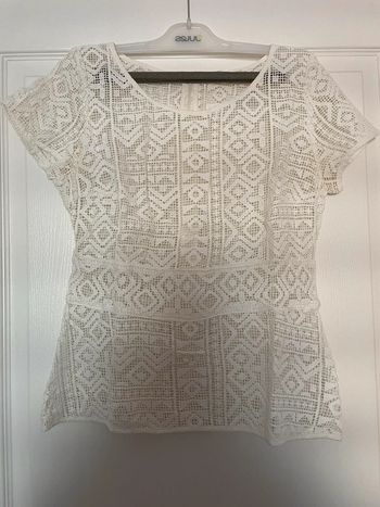 Top Ba&sh T. 3 blanc keiko