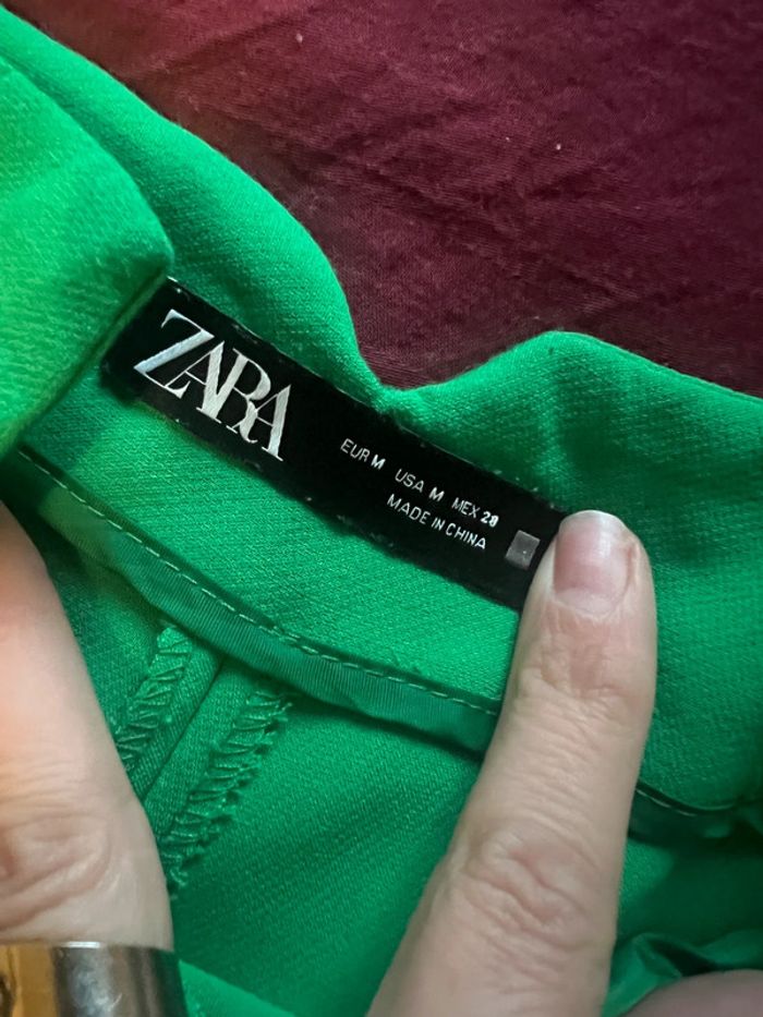 Pantalon à pince vert - photo numéro 2