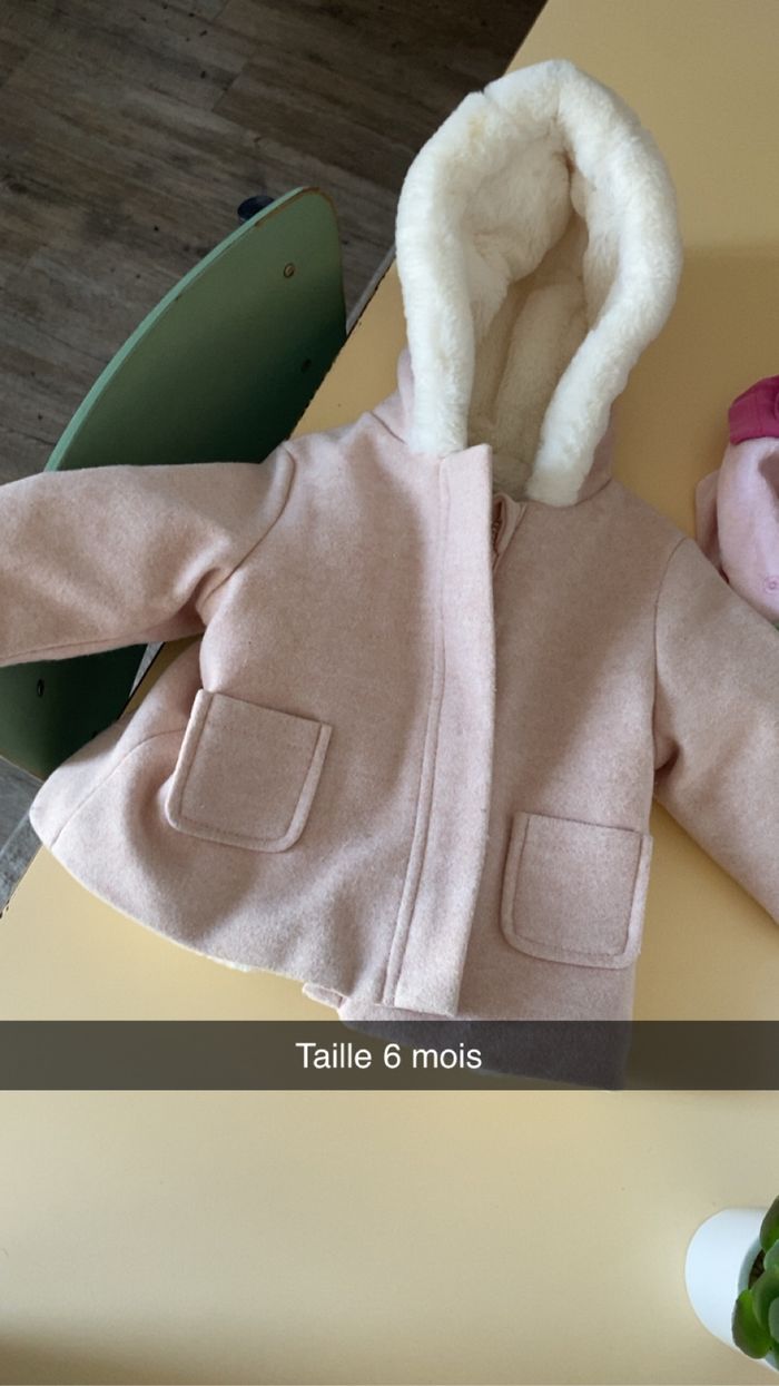 Manteau bébé fille