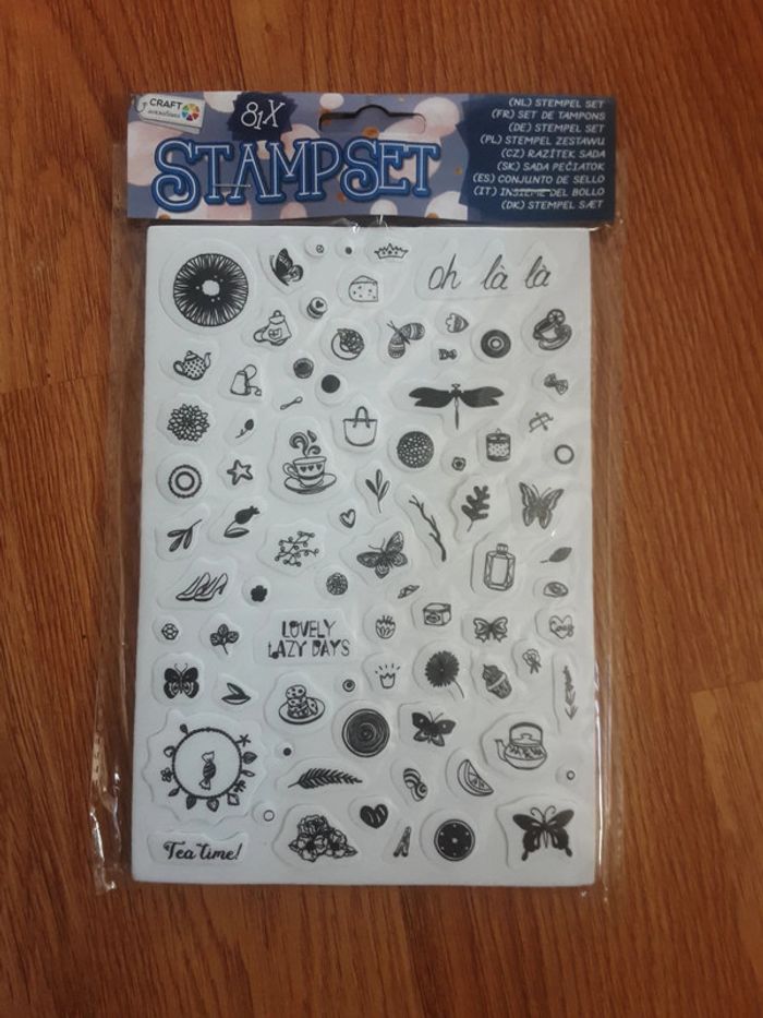 Tampons mousses pour bullet journal, scrabooking etc