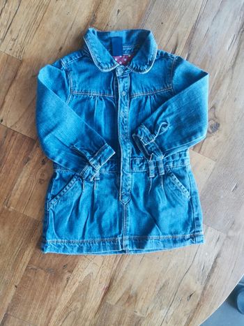 Robe en jeans Zara 9/12 mois