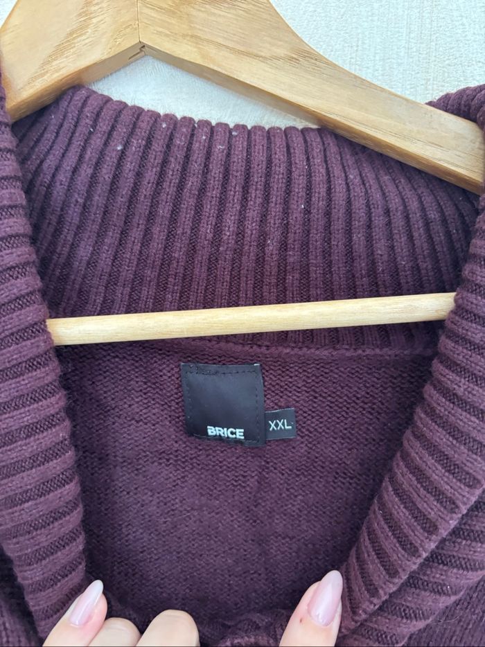 Pull bordeaux - photo numéro 4