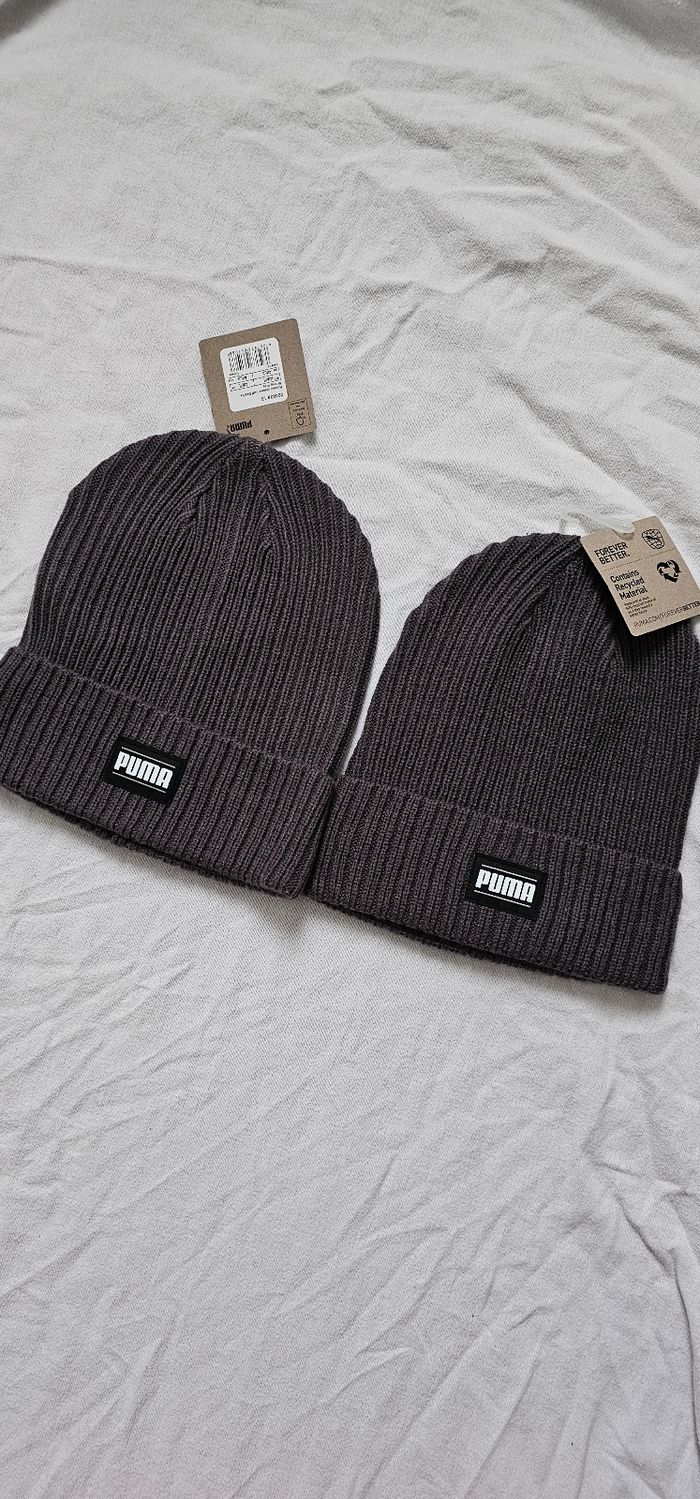 Deux Bonnets PUMA pour homme – Neuf avec étiquette - photo numéro 2