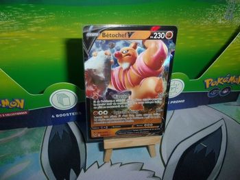 Pokémon Betochef V 040/078 Ultra Rare Pokemon GO état nm