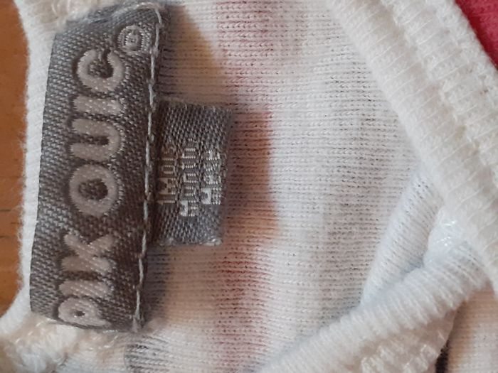 Lot 5 bodies - Petit Bateau, Kitchoun, Pik Ouic - photo numéro 9