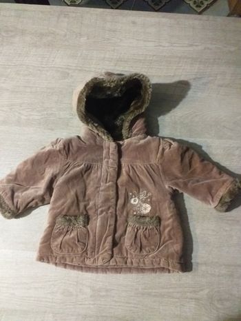 Manteau Kitchoun fille 12 mois