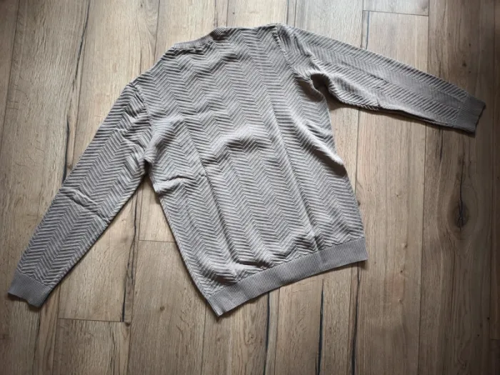Pull homme beige - photo numéro 2