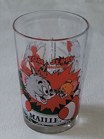 verre Tom et Jerry - vintage 1989