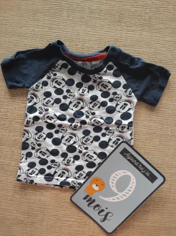 Tee shirt 6/9 mois / 74 cm