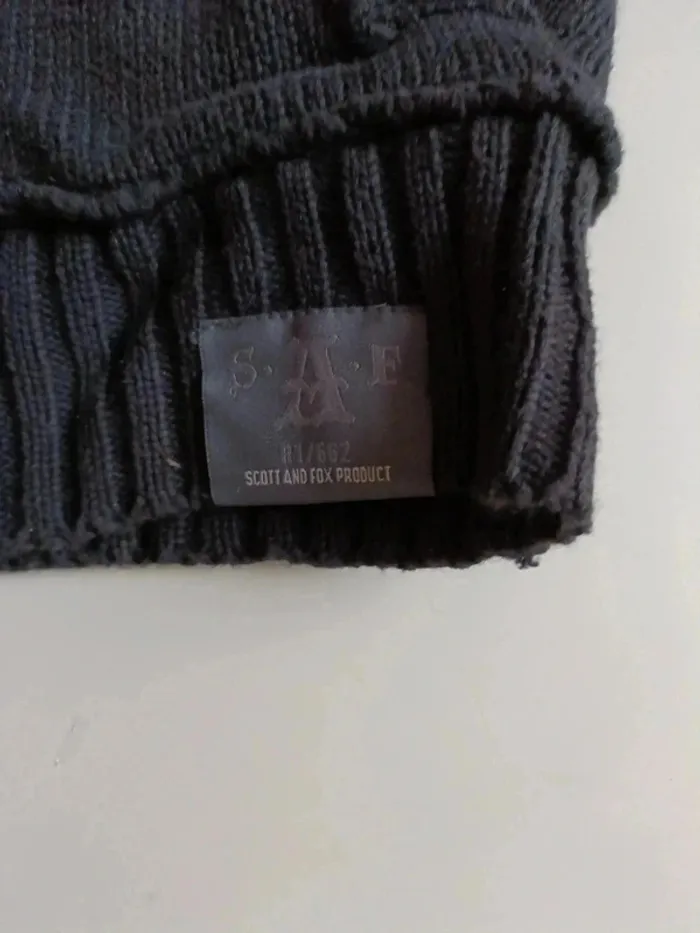 Gilet doublé polaire Scott and Fox product XL noir - photo numéro 4