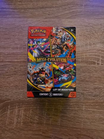 Bundle de six boosters Méga Evolutions (ME01)  Pokemon