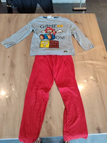 Pyjama Mario 6 ans