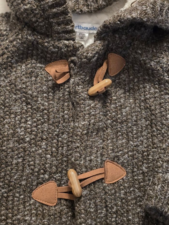 NEUF (non porté)🏷💙😍🤩 superbe gilet ou veste chaud (e) 18 mois garçon 💙😍🤩 - photo numéro 5