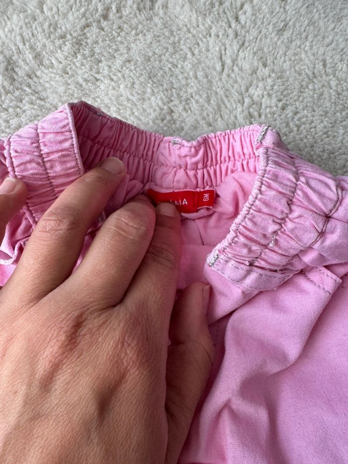 👖 Lot 3 pantalons - bébé fille - baby girl- 6 mois - catimini- très bon état - photo numéro 3
