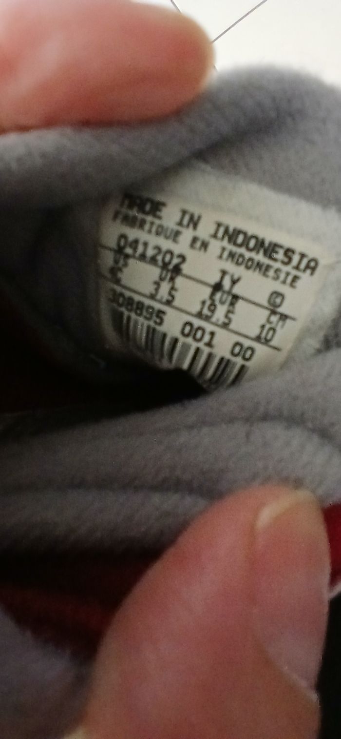 Bascket vintage Nike 90 . Mixte pointure 19,5 - photo numéro 4