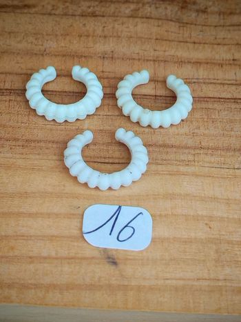 Playmobil vintage 3 cols blancs tricot