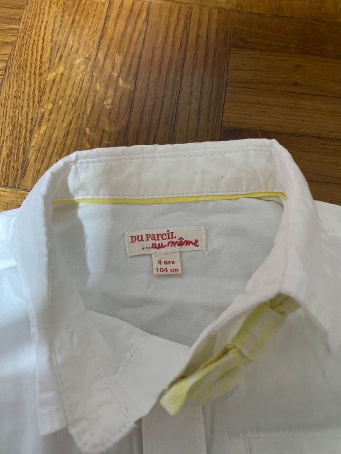 Chemise garçon 4 ans - photo numéro 4