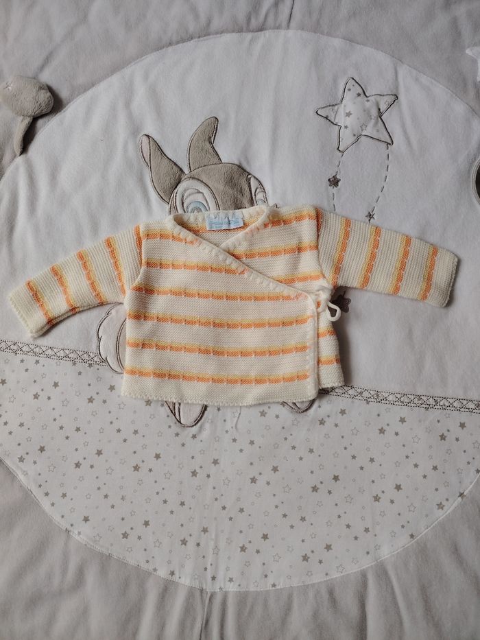 Gilet effet tricot