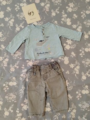 Superbe ensemble Sergent Major 6 mois