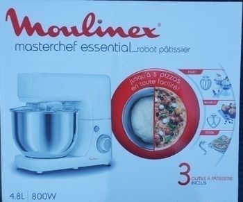 Robot Pâtissier MOULINEX MASTERCHEF QA150110.