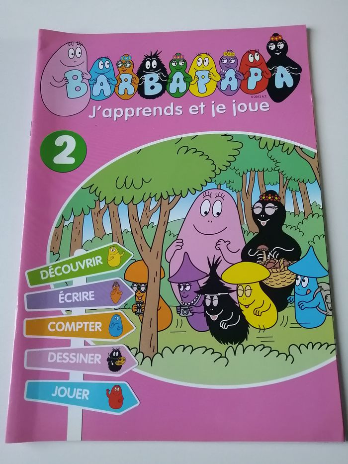 livre d'activités barbapapa - photo numéro 2