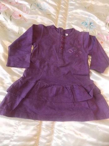 Robe manches longues 6 mois