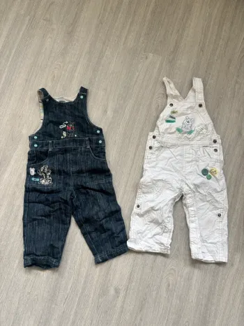 2 salopettes Winnie l’ourson