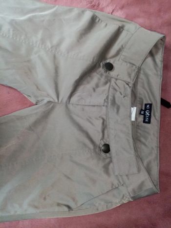 Pantalon tissu satiné habillé