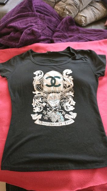 T-shirt femme taille s coloris noir