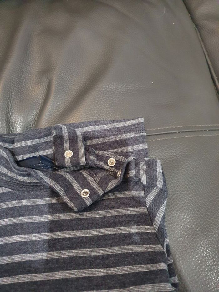 Tee-shirt manches longues col roulé - photo numéro 3