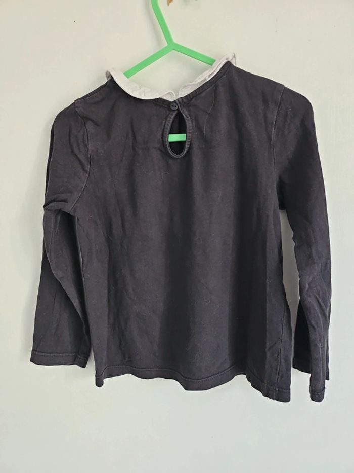 Pull noir fille 4 ans - photo numéro 2