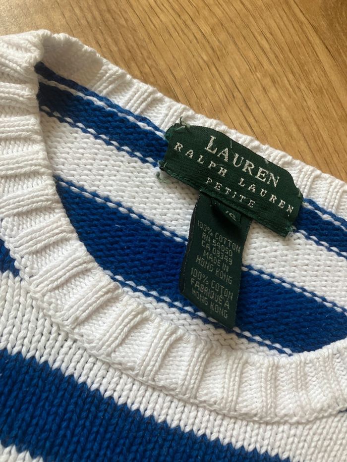 Pull marinière Ralph Lauren femme - photo numéro 5