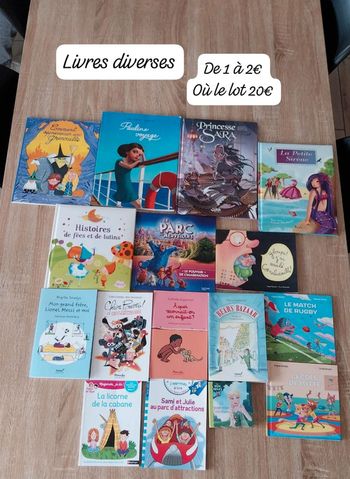Livres diverses enfants