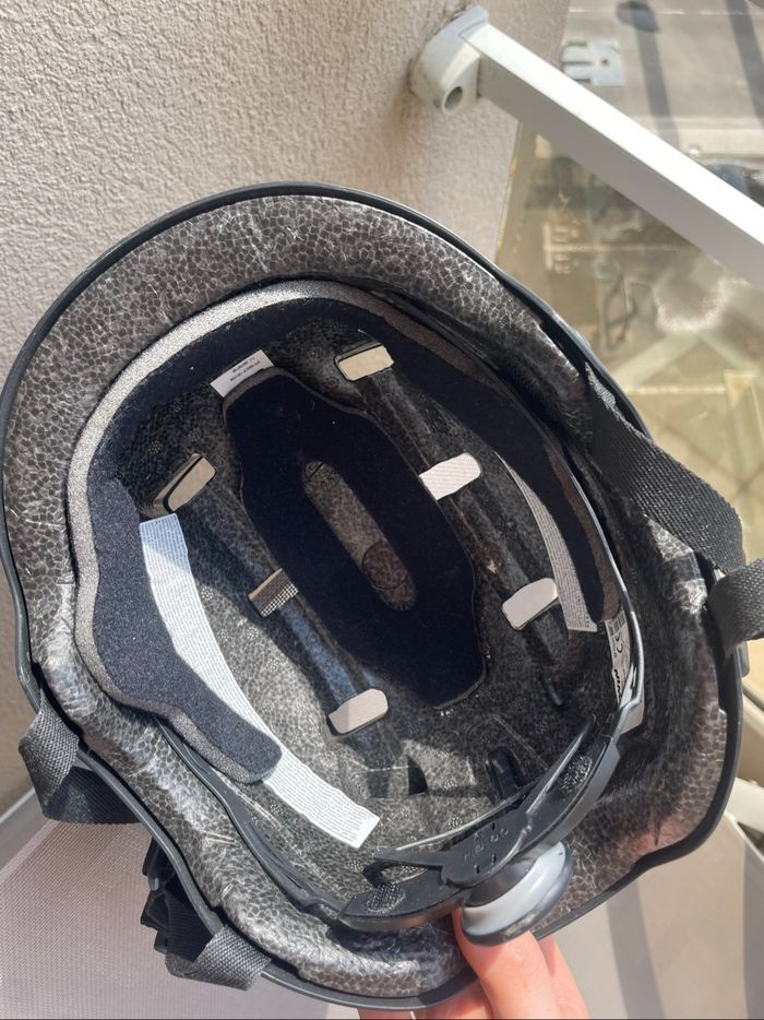 Casque de vélo noir taille s enfant - photo numéro 5