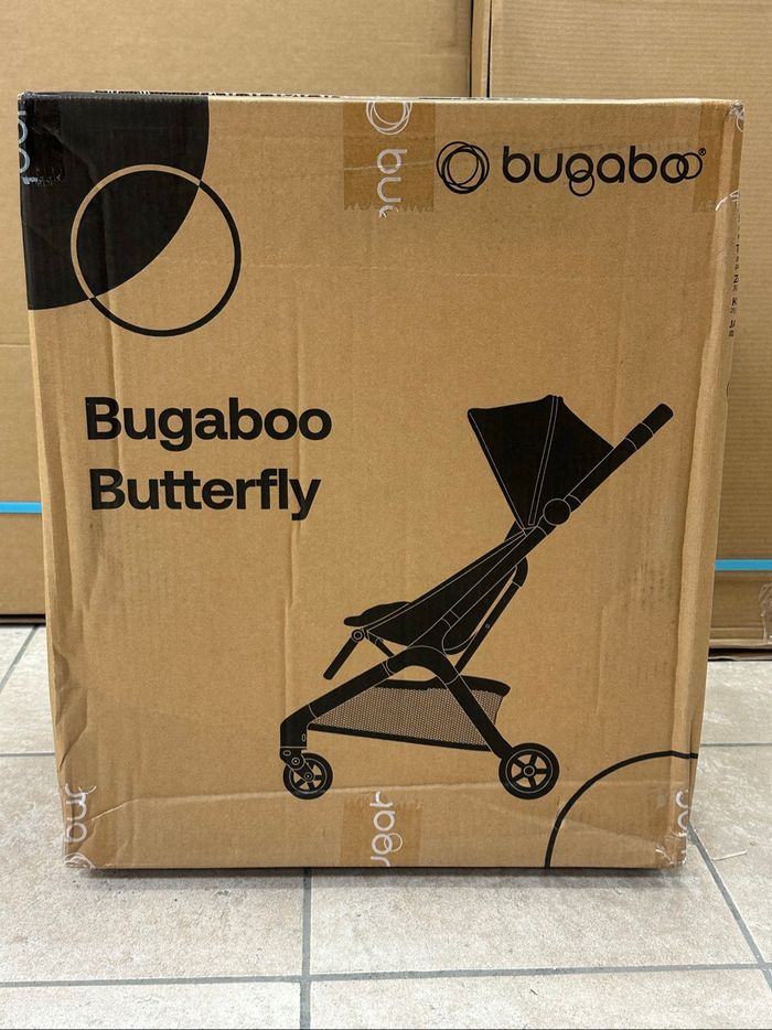 Poussette bugaboo butterfly khaki Green black jamais utilisé - photo numéro 6