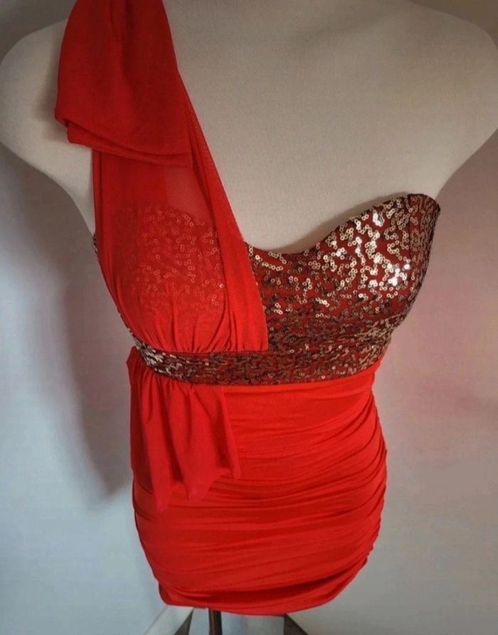 Robe neuve avec drapé S - photo numéro 3