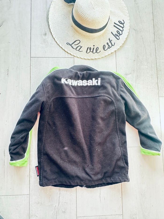 Veste kawasaki 10 ans - photo numéro 2