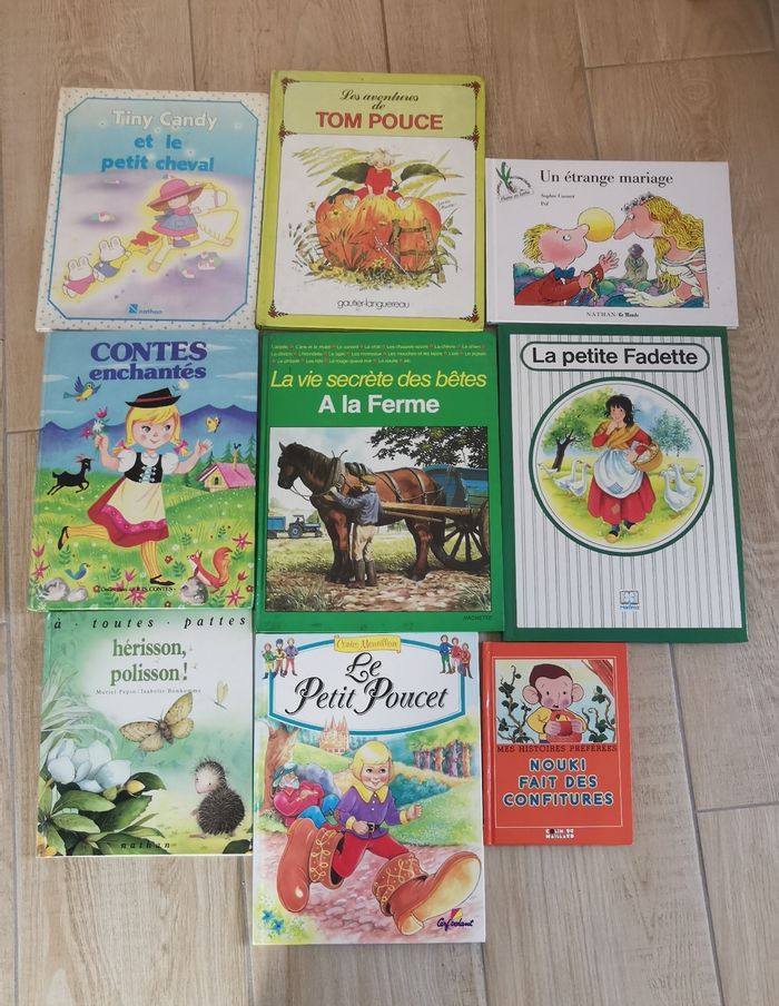 Lot de 15 livres pour enfants