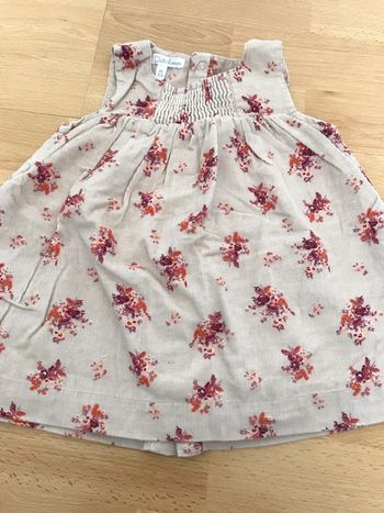 Robe velours 9 mois Kitchoun