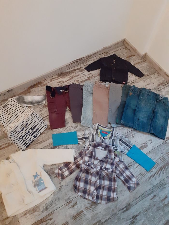 Lot vêtements garçon