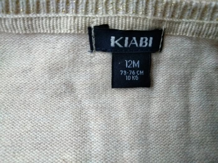 Gilet, kiabi, taille 12 mois - photo numéro 4