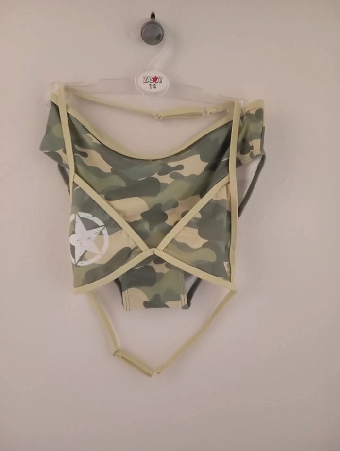 Maillot de bain militaire fille 14 ans - photo numéro 2