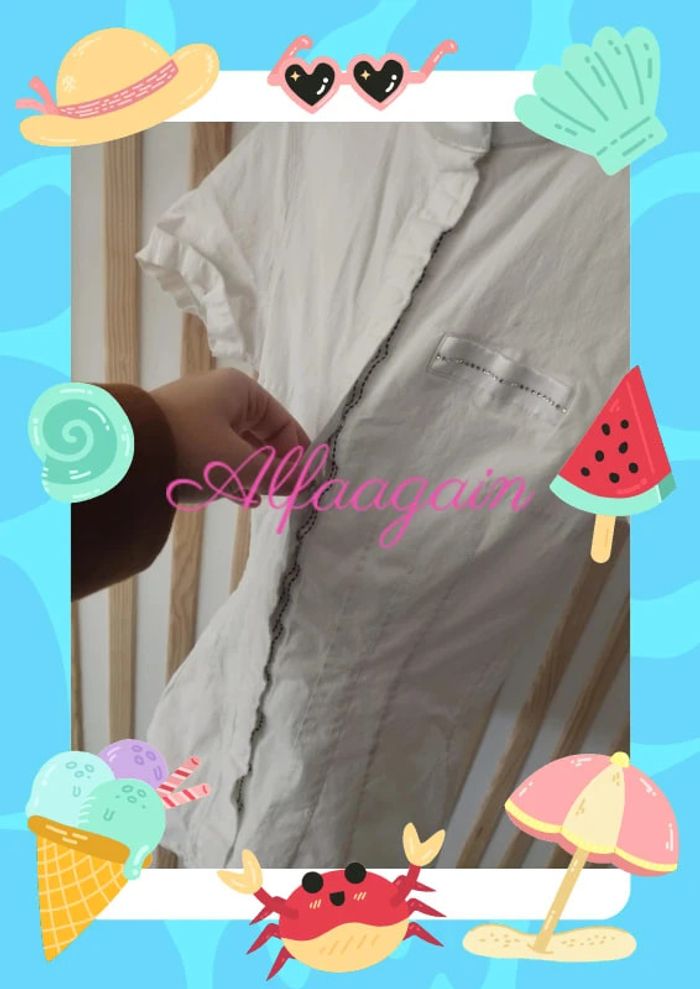 Chemisier d'équitation compétition 8ans xxs - photo numéro 12