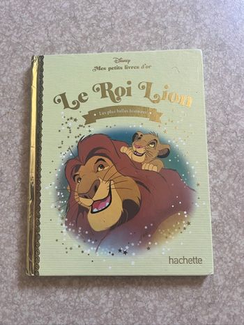 Livre Le Roi Lion
